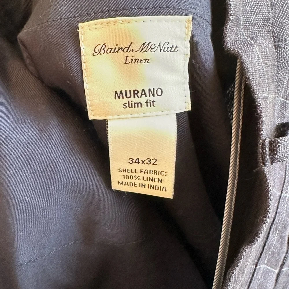Men's Navy Plaid Dress Pants - Picture 5 of 10